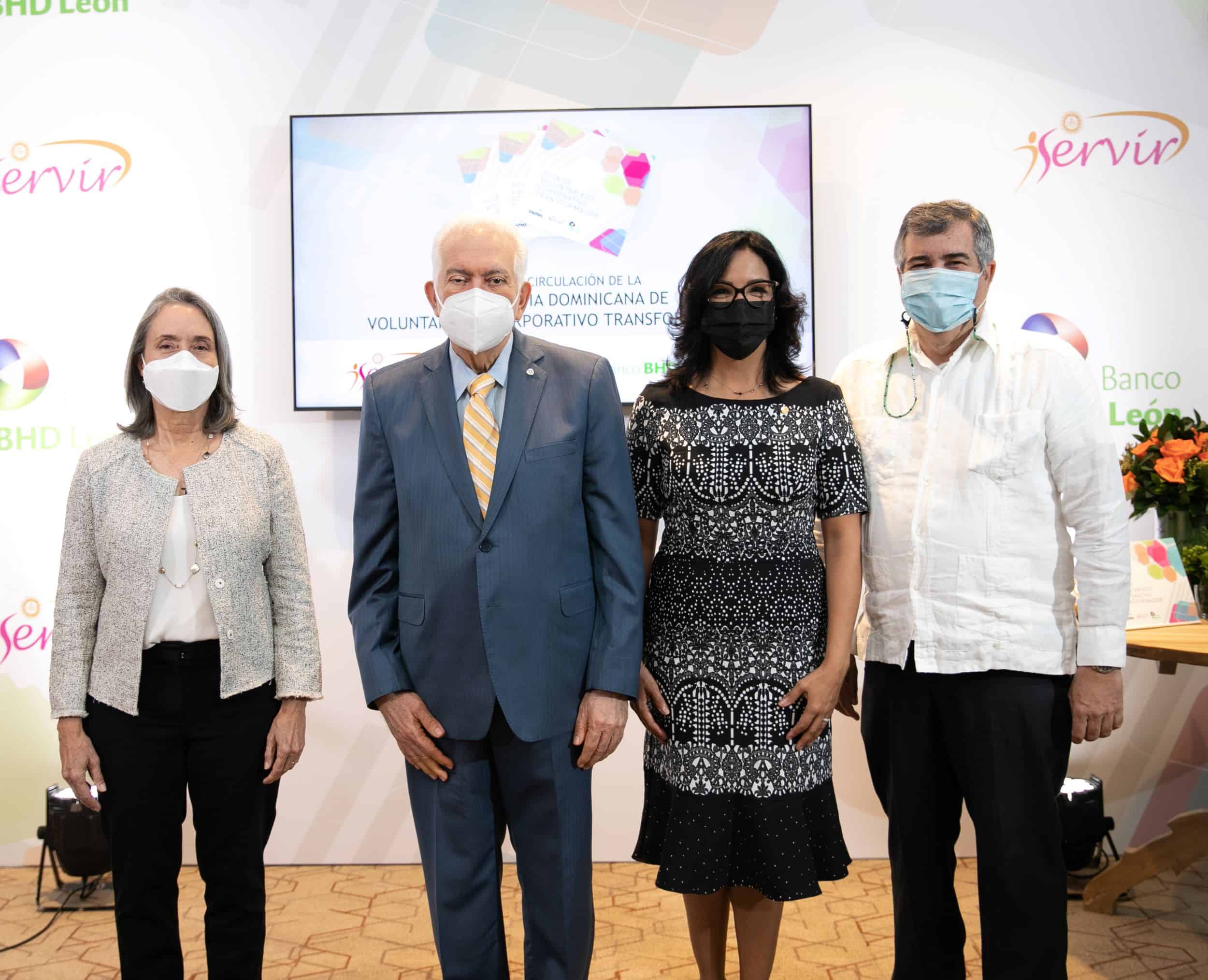 Banco BHD León y Servir-D presentaron la primera guía del país sobre voluntariado corporativo Banco BHD León y Servir-D presentaron la primera guía del país sobre voluntariado corporativo