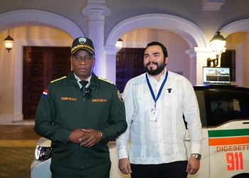 DIGESETT incorpora vehículo eléctrico para la seguridad vial en la Zona Colonial